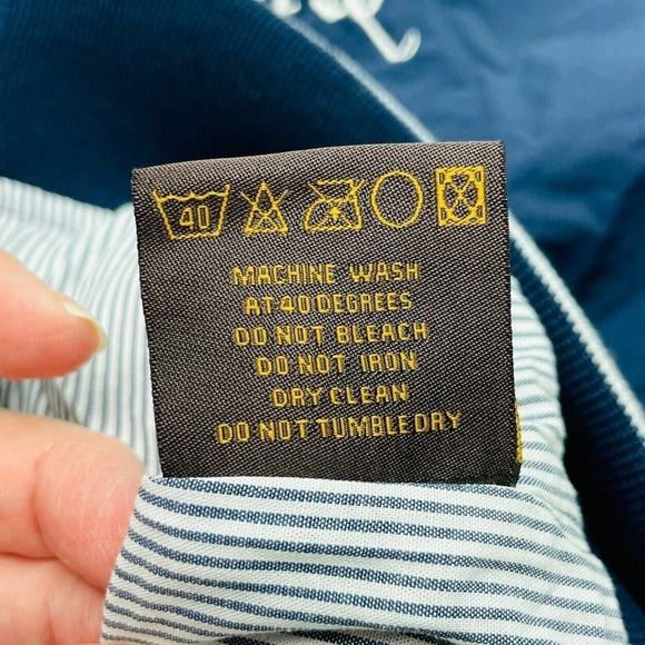 Horseware Ireland Jacket Size M Navy Full Zip Utility Bomber Water Resistant NWT - Picture 5 of 12